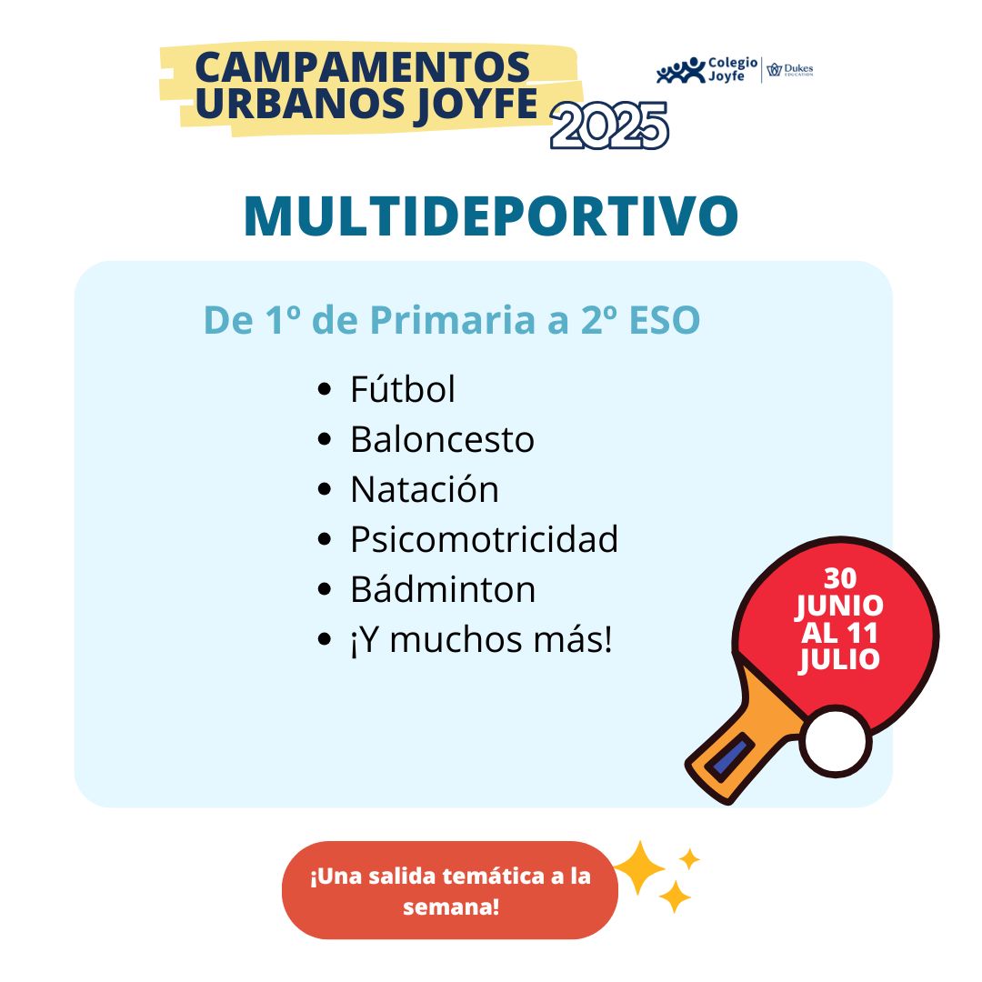 campamentos de verano 2025 2 -Colegio Bilingüe