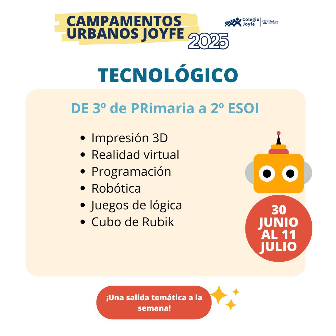 campamentos de verano 2025 3 -Colegio Bilingüe