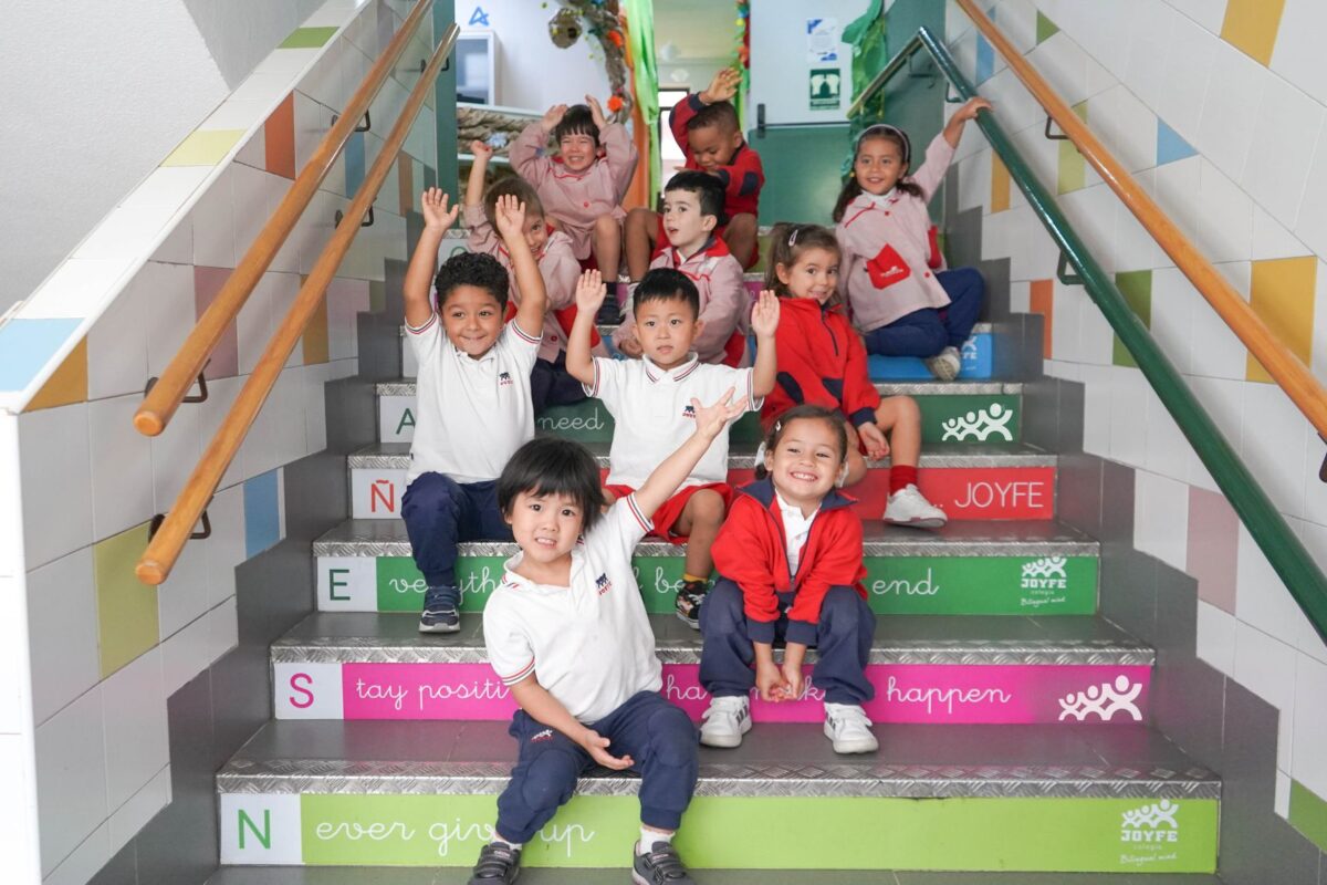 En JOYFE ofertamos la etapa de Educación Infantil entre los 2 y 5 años.